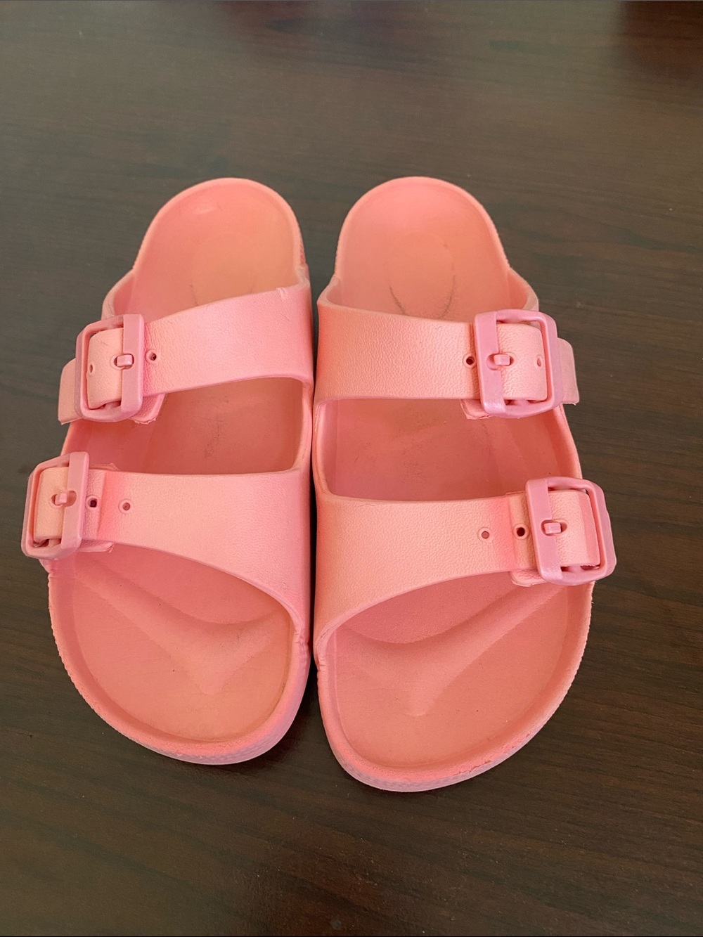 Gap Pink girls slip on slide size 1/2 - Picture 4 of 5